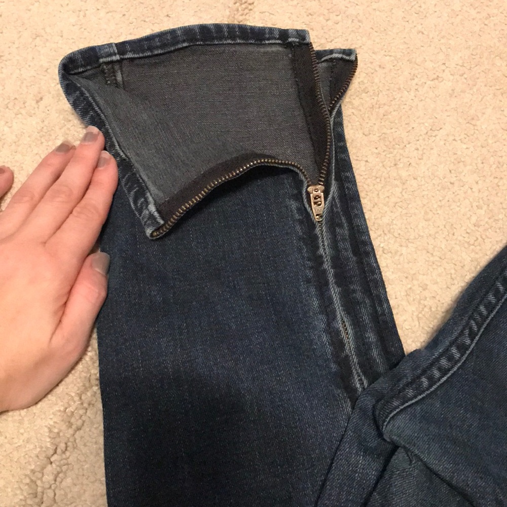 J brand the deal skinny leg w zipper leg Jean - Picture 5 of 7